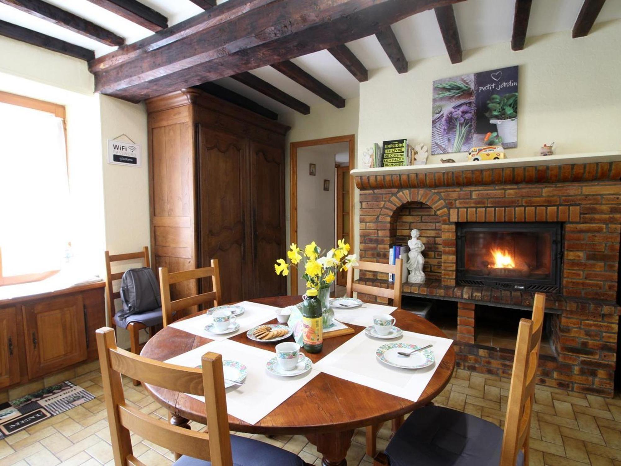 Maison De Charme Avec Jardin, Nature, Cheminee, Wifi, Proche Manoirs Et Rivieres Tortueuses - Fr-1-497-99 Saint-Bomer-les-Forges Eksteriør billede